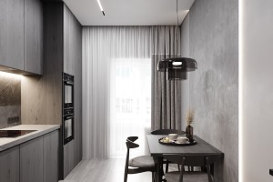 2 комн кв в стиле минимализм 2023 год, город Астана