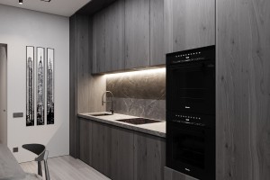 2 комн кв в стиле минимализм 2023 год, город Астана