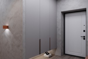 3 комн кв в стиле минимализм 2022 год, город Астана