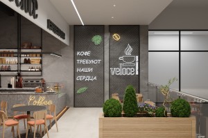 Кафе Veloce в NCITY, 2024 год, город Астана