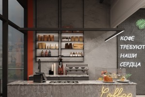 Кафе Veloce в NCITY, 2024 год, город Астана